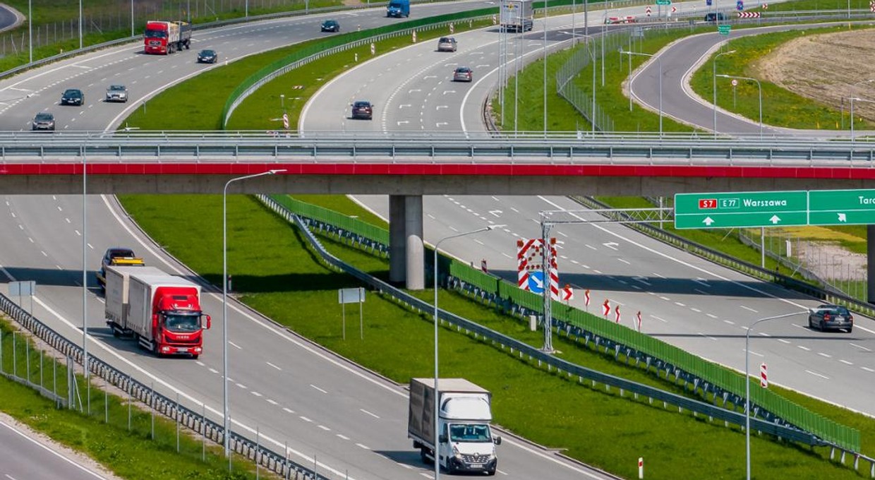 Ostatni węzeł na S7 koło Warszawy już otwarty. Niższy limit prędkości wciąż obowiązuje