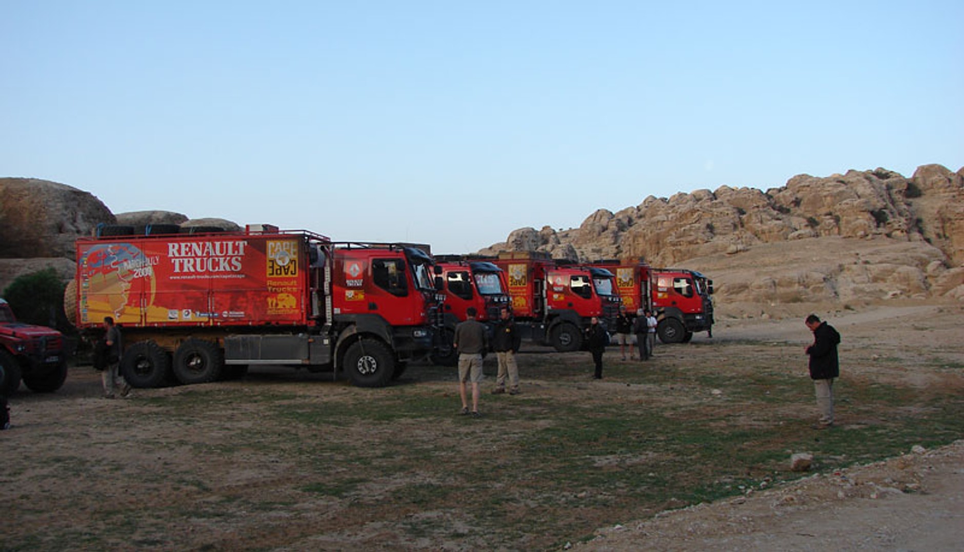 Renault Trucks Cape to Cape: Reportáž - Pouští a kamením