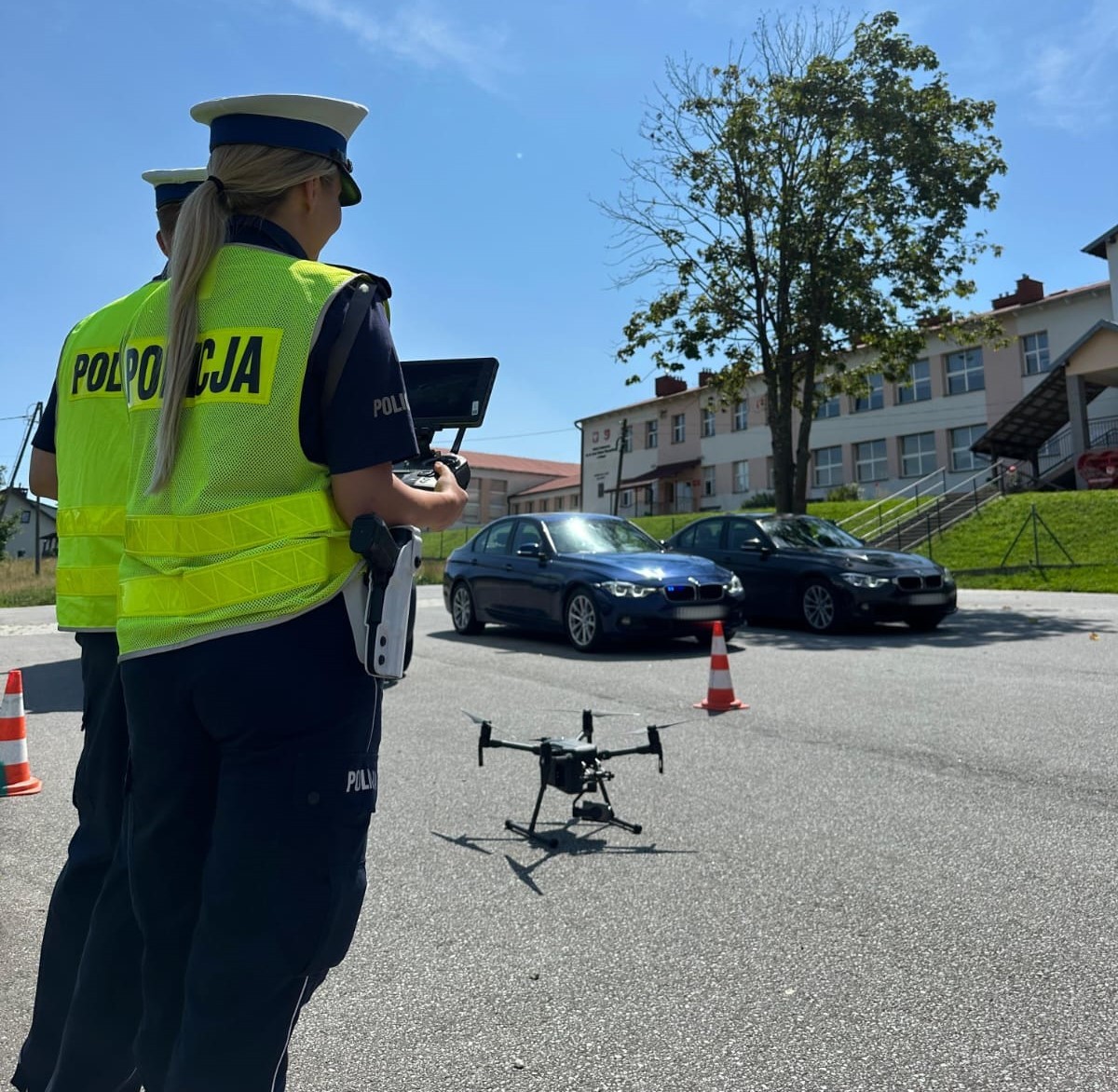 Dron policji podkarpackiej