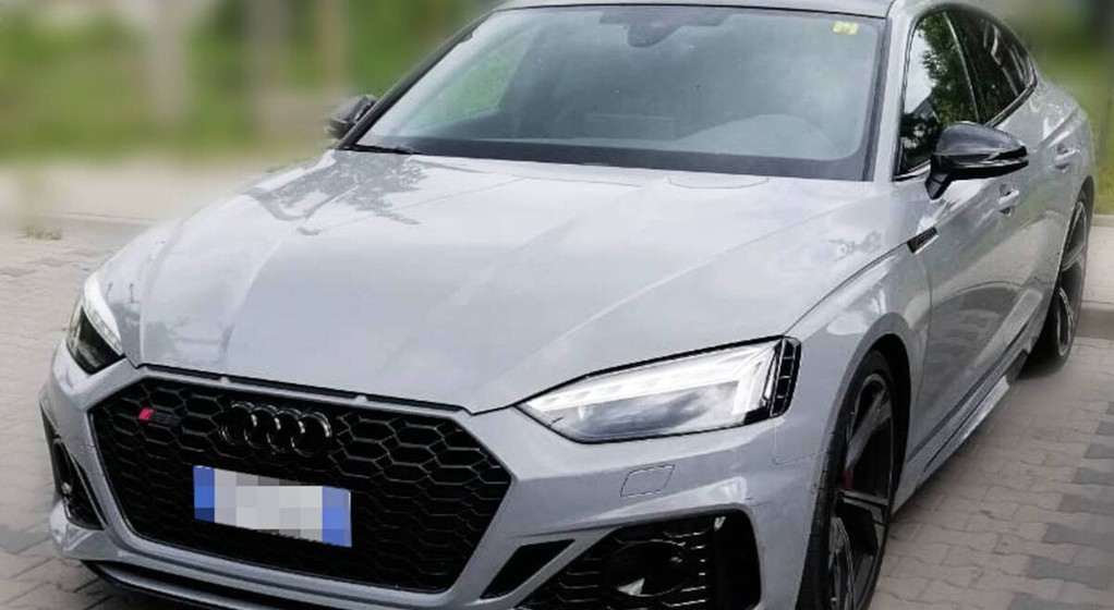 Odzyskane Audi RS5