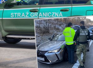 Polsko-niemiecki patrol Straży Granicznej odzyskał trzy auta w ciągu jednej doby