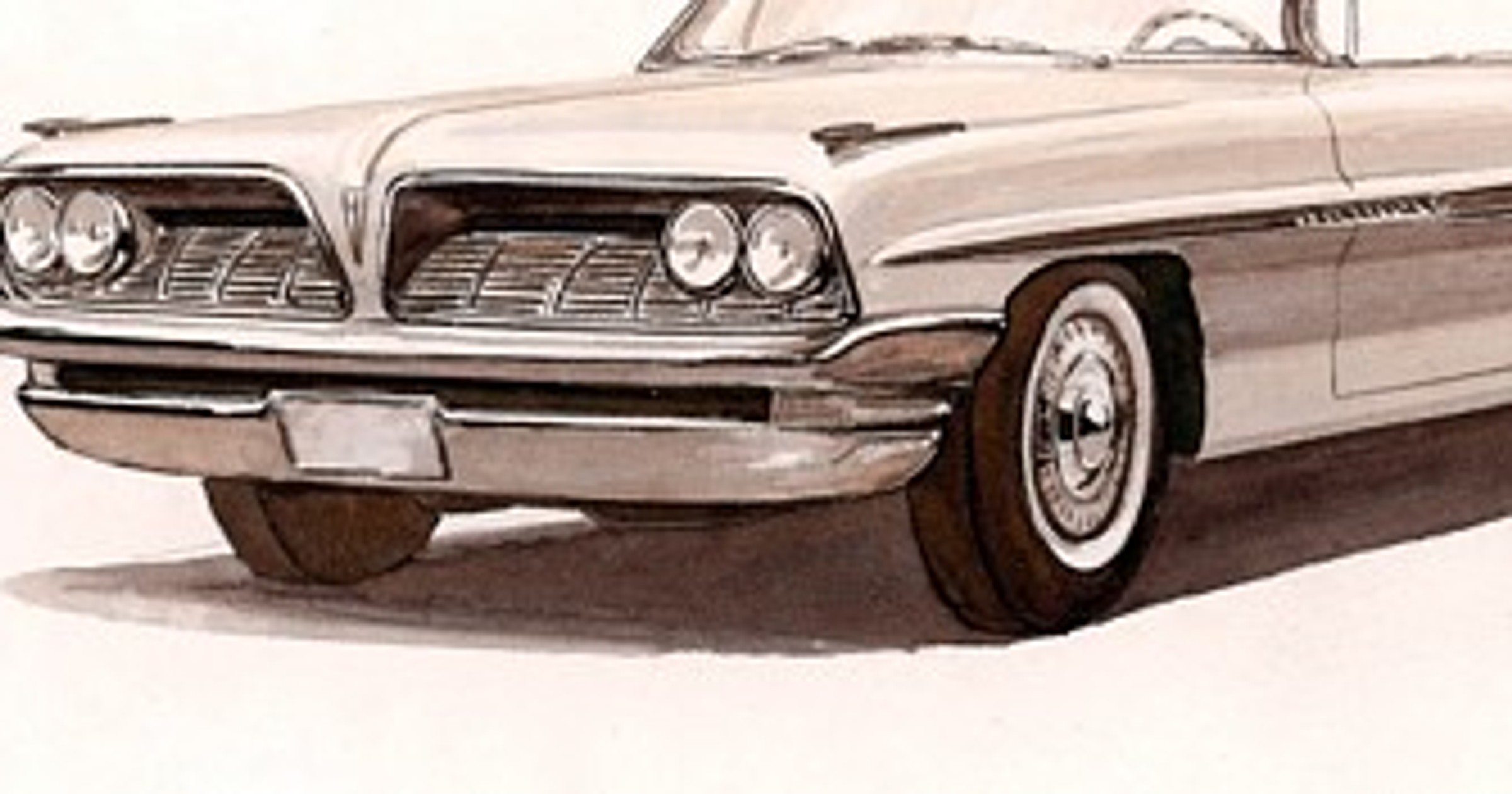 Pontiac Bonneville 1961 rok USA