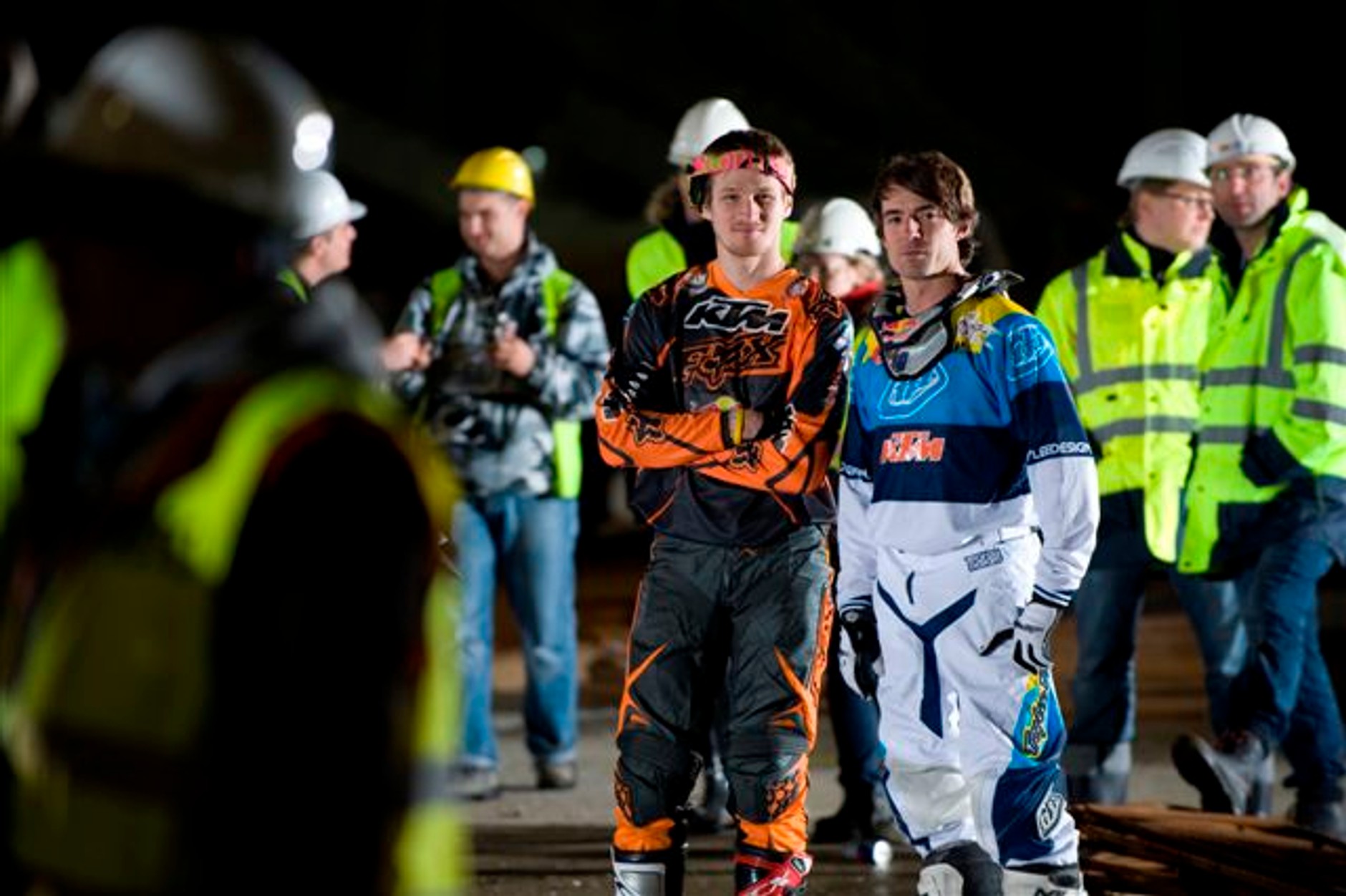 Budowa stanęła - nocne pojedynki na Stadionie Narodowym w Warszawie!