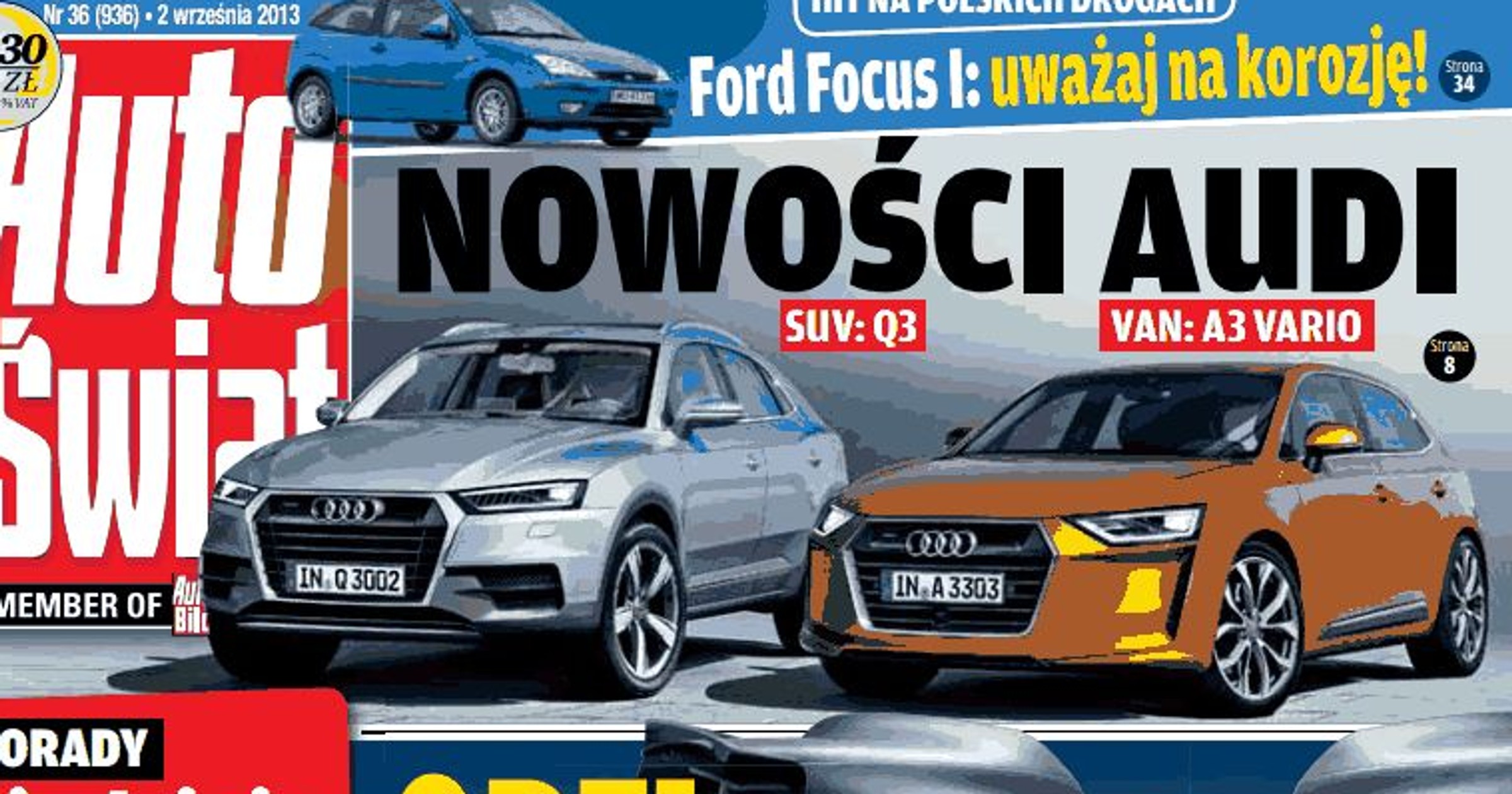 Nowy numer tygodnika Auto Świat 36/2013 już w kioskach!