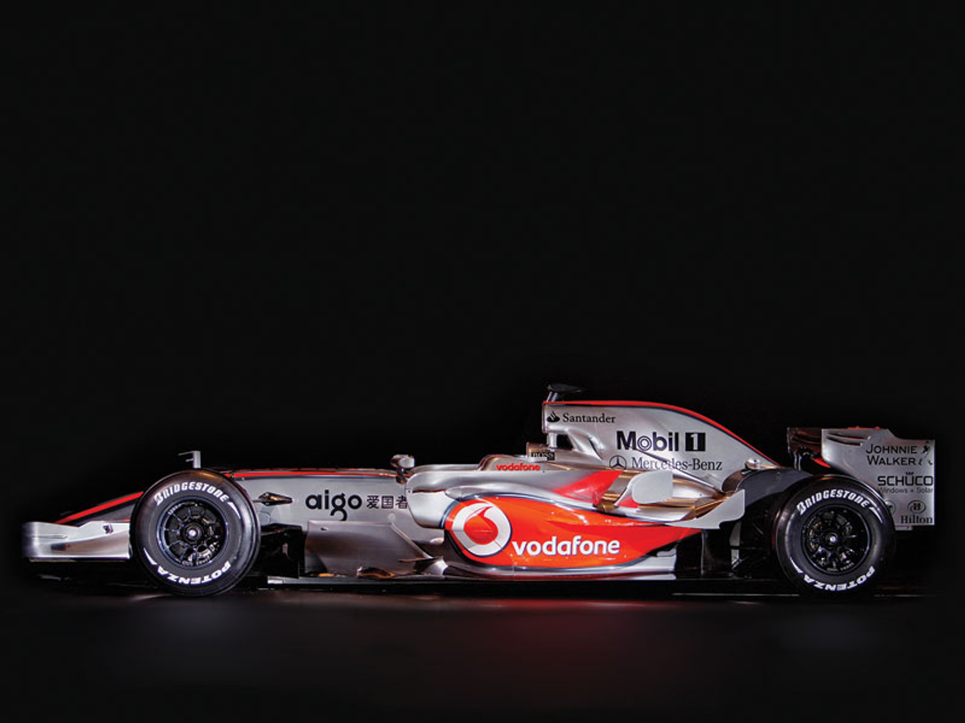 Vodafone McLaren-Mercedes w 2008 roku (historia, prezentacja)