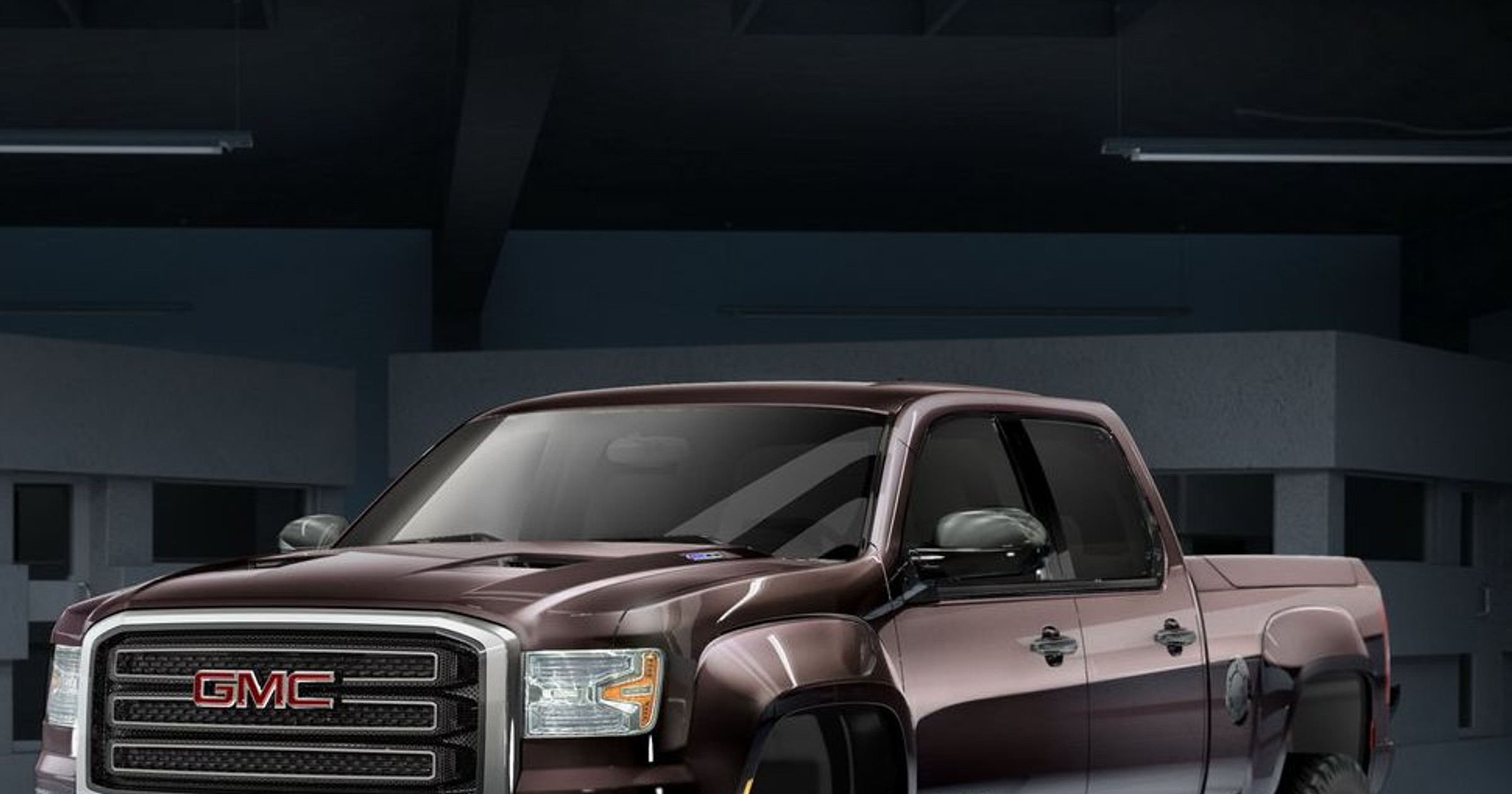 Atrakcyjny pikap GMC Sierra HD w Detroit