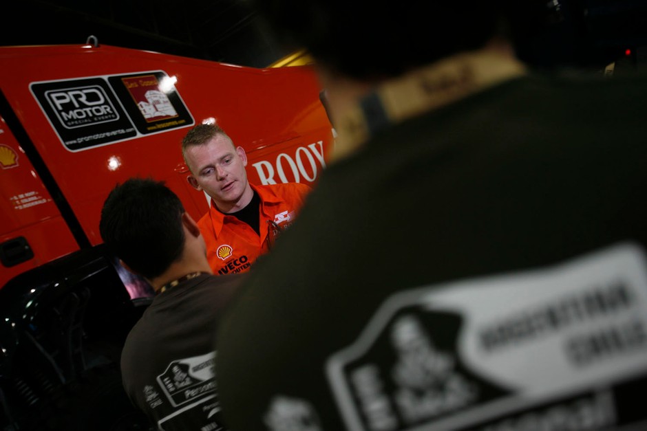 Buenos żyje Rajdem Dakar 2011 (Fot. Rallyworld©Willy Weyens)