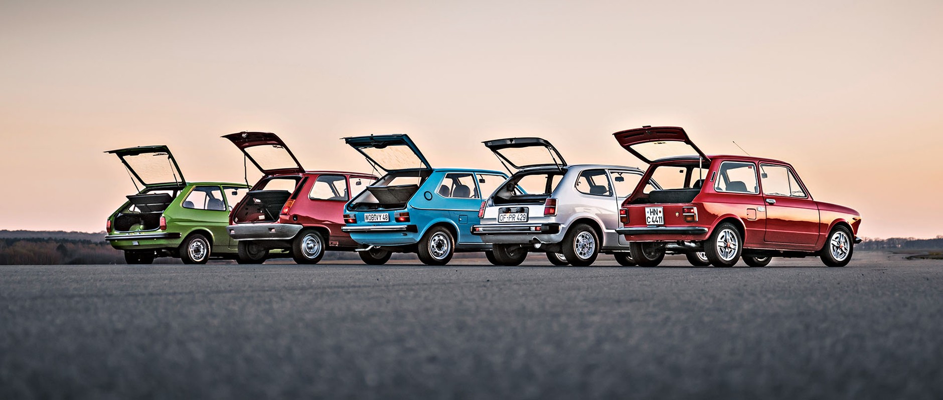 Miejskie auta z lat 70-tych - które było najlepsze?