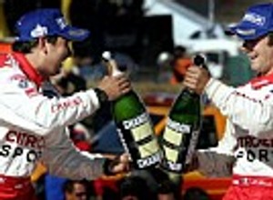 Loeb + Elena + Xsara = Triumf!