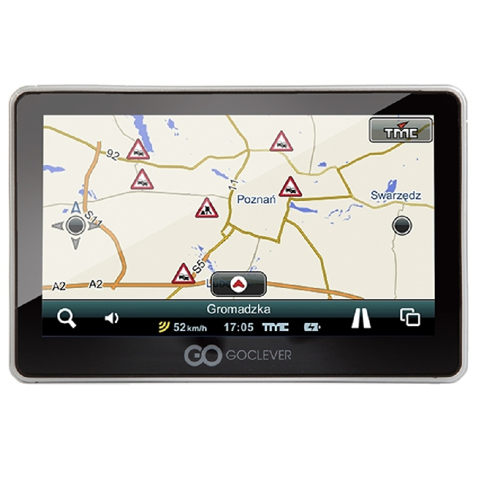 Pierwsza nawigacja do nowego systemu TMC