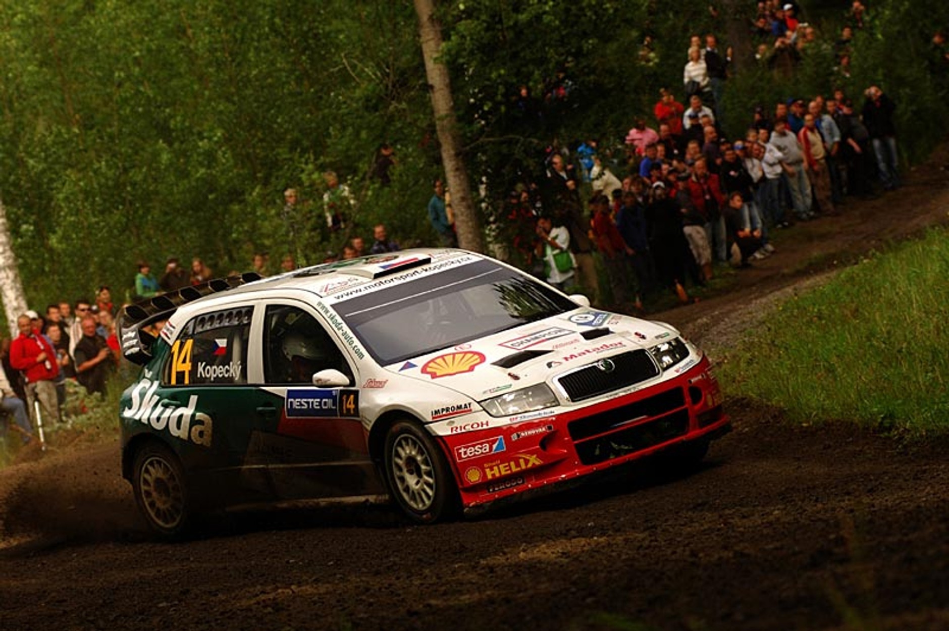 Rajd Finlandii 2007: fotogaleria z 1. etapu