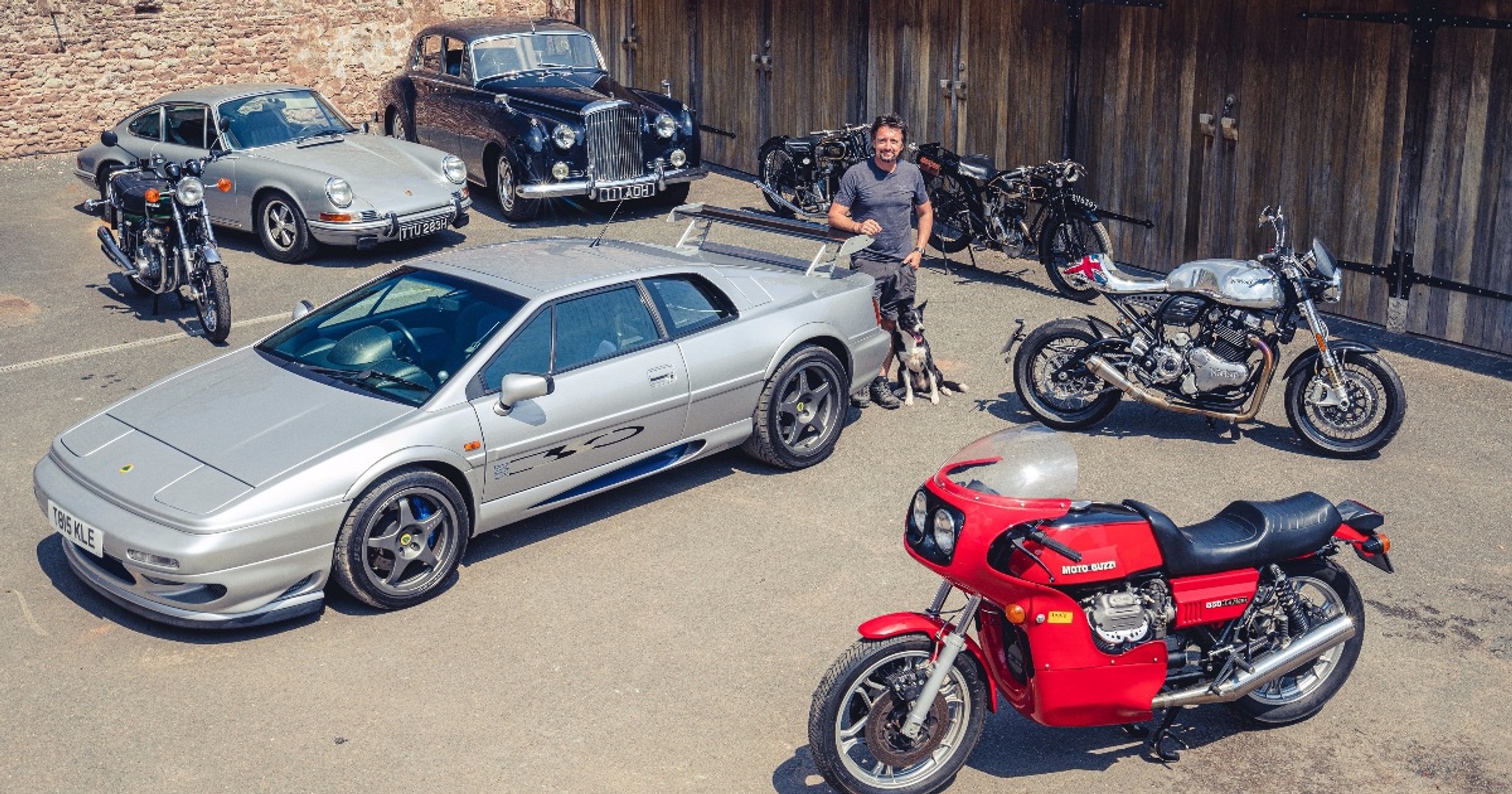 Richard Hammond i jego pojazdy, które wkrótce zmienią właściciela