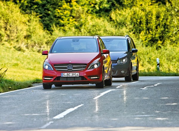 Mercedes Klasy B: czy van może być sportowy?
