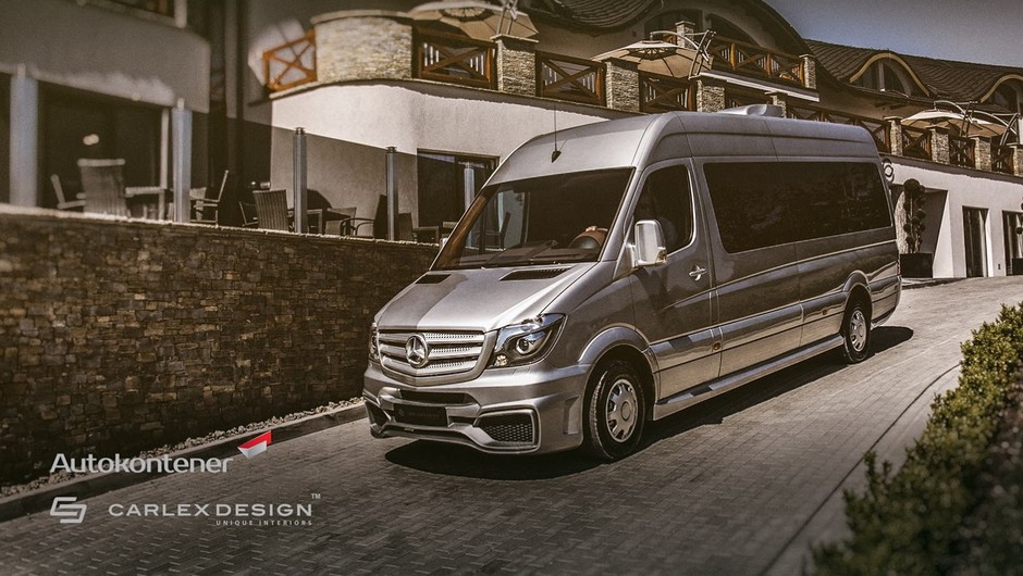 Luksusowy Mercedes Sprinter od Carlex Desing