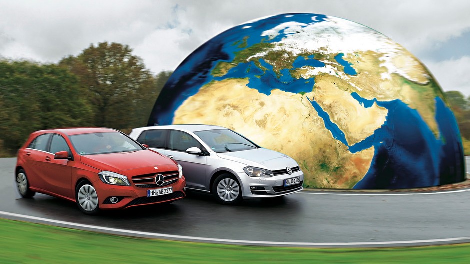 Test 200 tys. km: VW Golf 1.4 TSI i Mercedes A 180