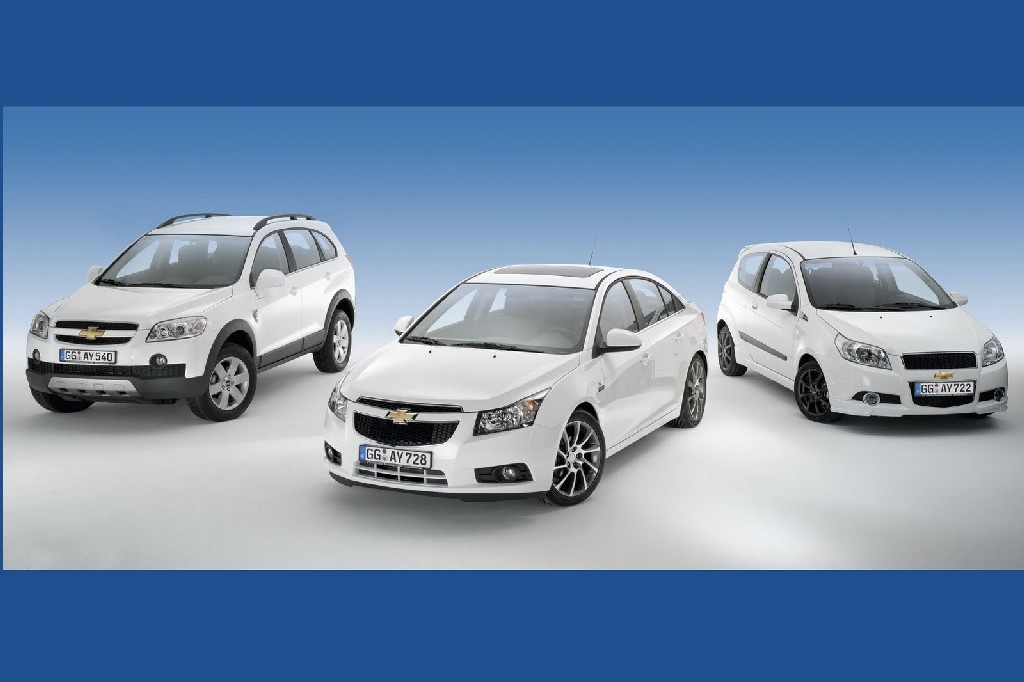 Chevrolet - Nowe wersje modeli Cruze, Aveo oraz Captiva