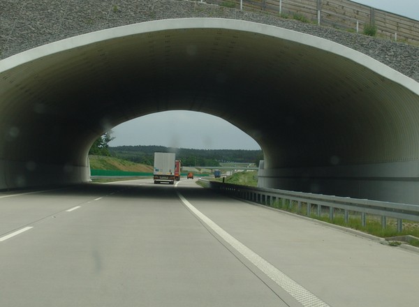 Spieszyli się do szpitala, ale nie zdążyli. Nietypowy przypadek na autostradzie A1