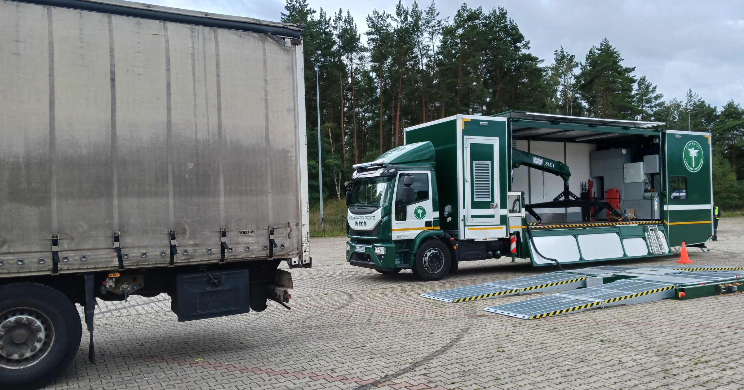 Mobilna stacja kontroli złapała kolejny zepsuty zestaw