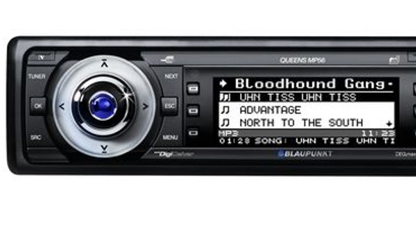Blaupunkt: Queens MP56 i Velocity V6 Vantage