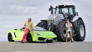 Traktor Lamborghini kontra Lamborghini Gallardo