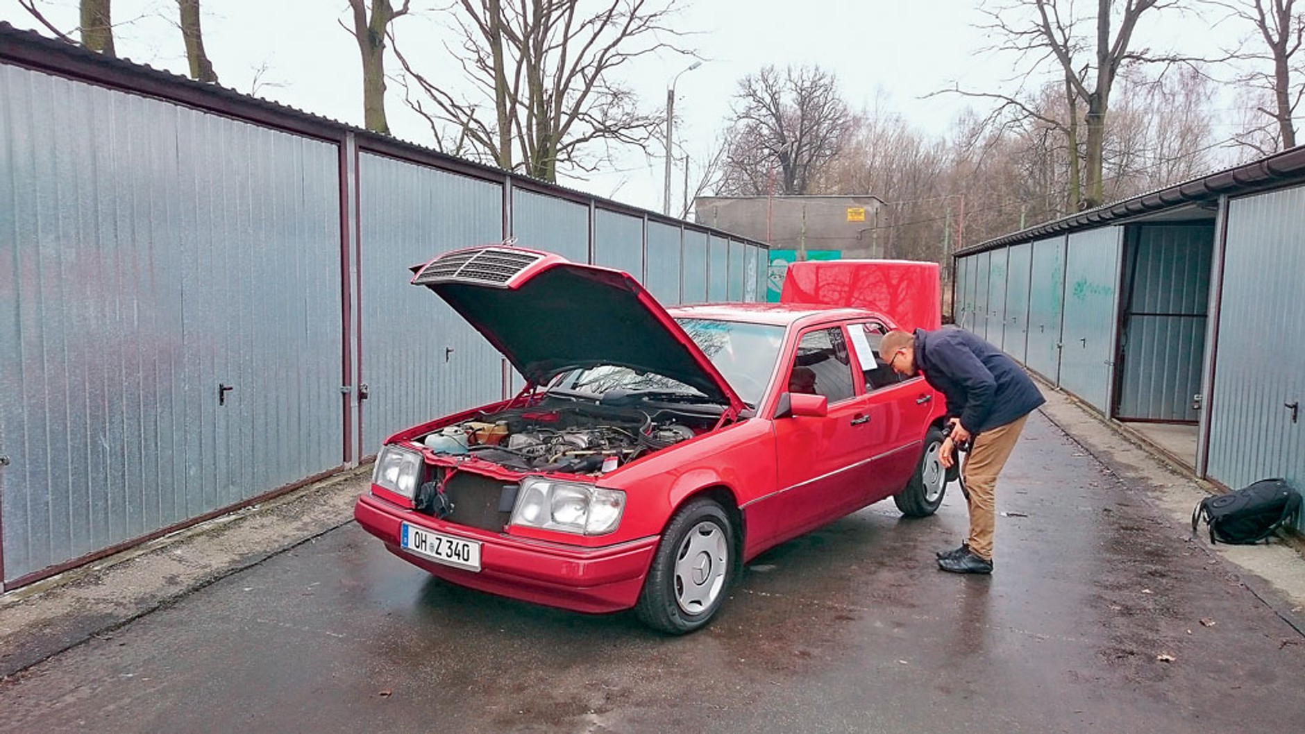 Auto z ogłoszenia - Mercedes W124 jako obiekt spekulacyjny