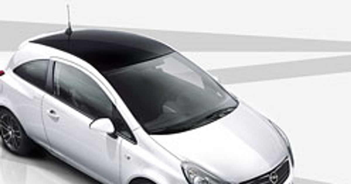 Opel Corsa Color Edition: czarny dach dla małego Opla