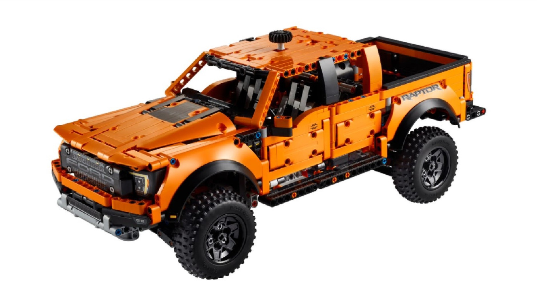 LEGO Ford F-150 Raptor. Zdjęcie użyte za zgodą ©2021 The LEGO Group