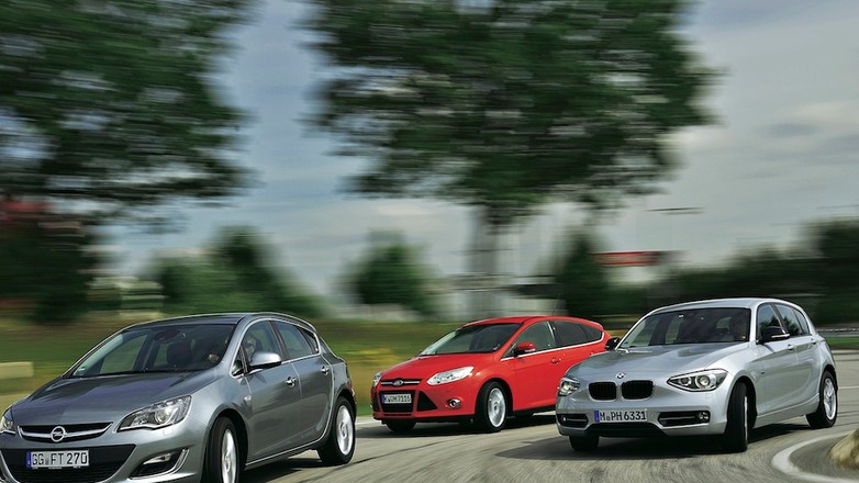 BMW 118i, Ford Focus, Opel Astra - porównanie