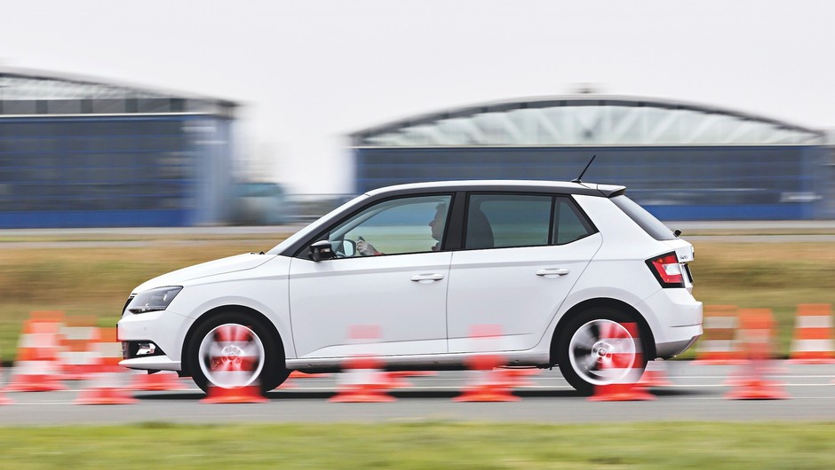 Miejsce pierwsze Skoda Fabia