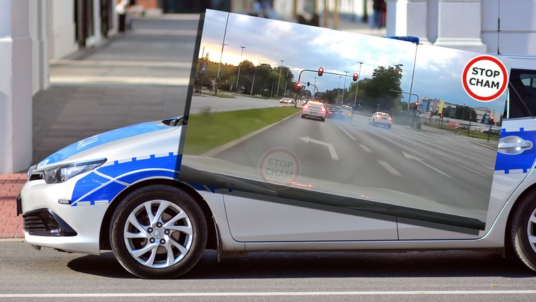 Pijane policjantki przyłapane w ruchu przez przypadek