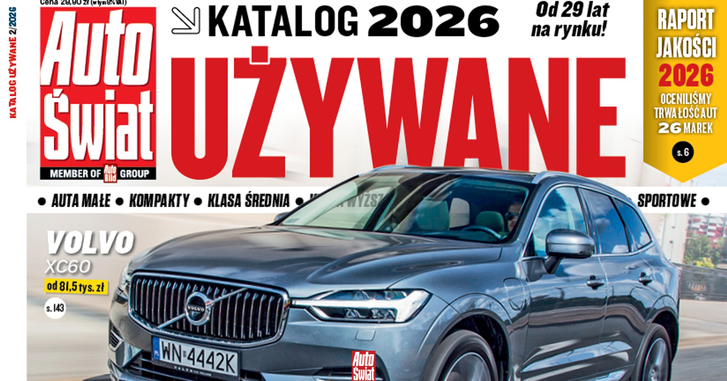 Nowy Katalog "Auta Używane 2026" już w sprzedaży