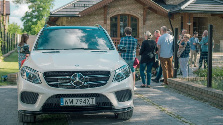 Dom z automatyką budynkową Fibaro zasilał hybrydową wersję GLE