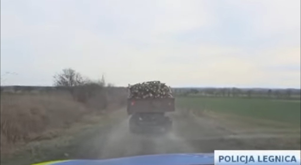 Pościg za ciągnikiem Ursus