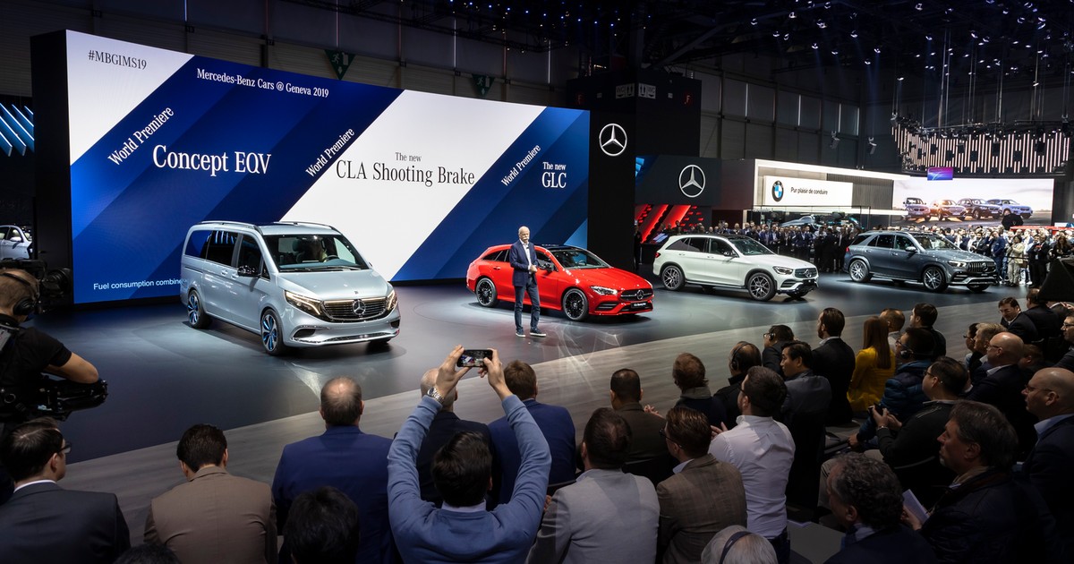 Mercedes w Genewie - 2019