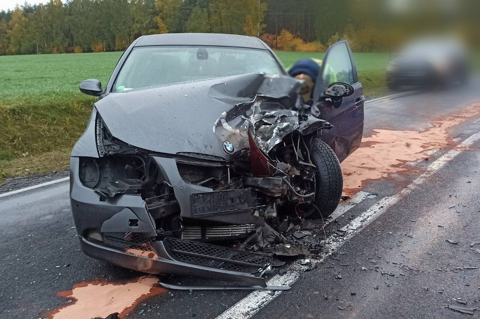 Przerażający wypadek na Mazowszu. Z auta nie było czego zbierać
