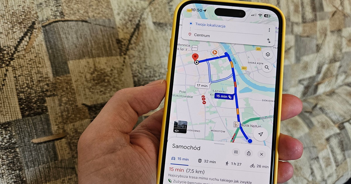  Trzy kropki w Google Maps. Ukryta funkcja, dzięki której się nie spóźnisz - Auto Świat