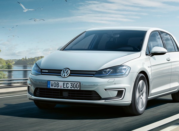Volkswagen e-Golf z Drezna
