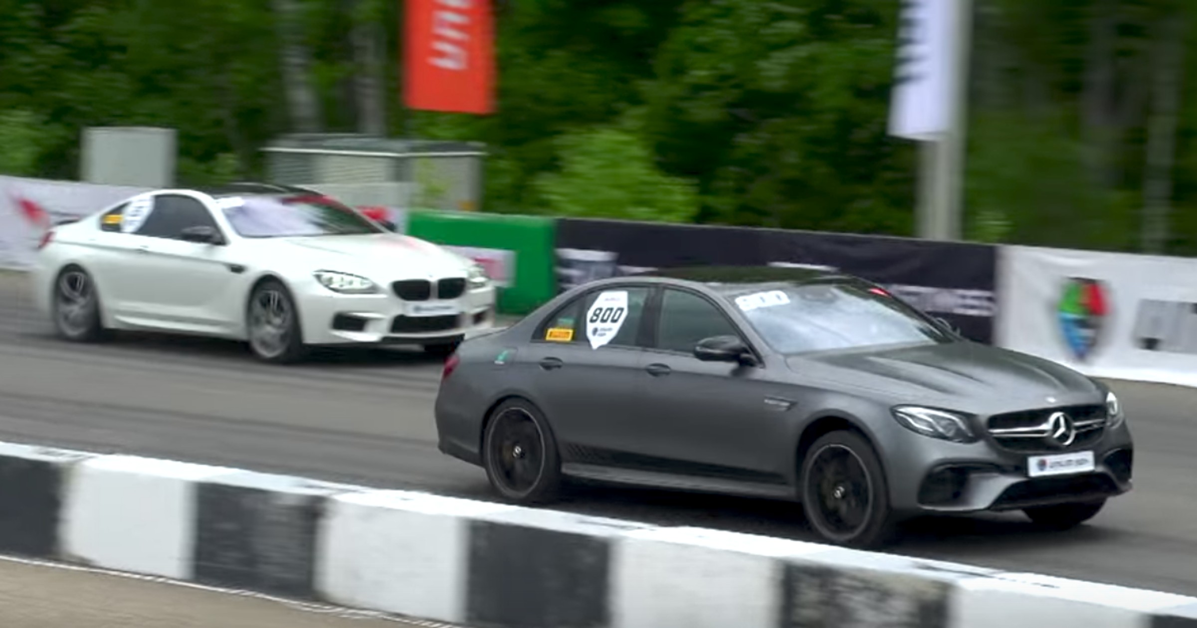 Merc-AMG E63 S vs 750 KM Audi RS7 vs 750 KM BMW M6