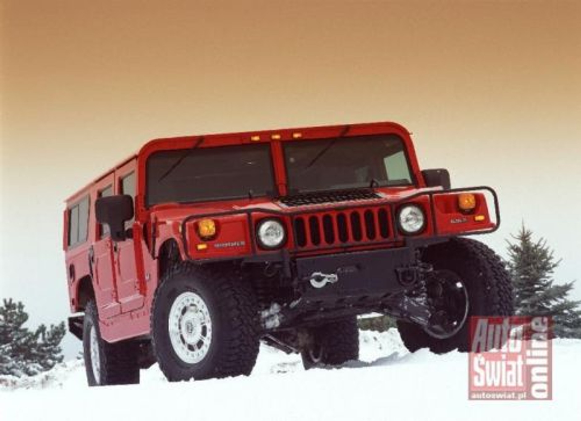 Hummer, Jeep Wrangler 4.0, Unimog 1450, Suzuki DR-Z 400 - Granicą jest niebo