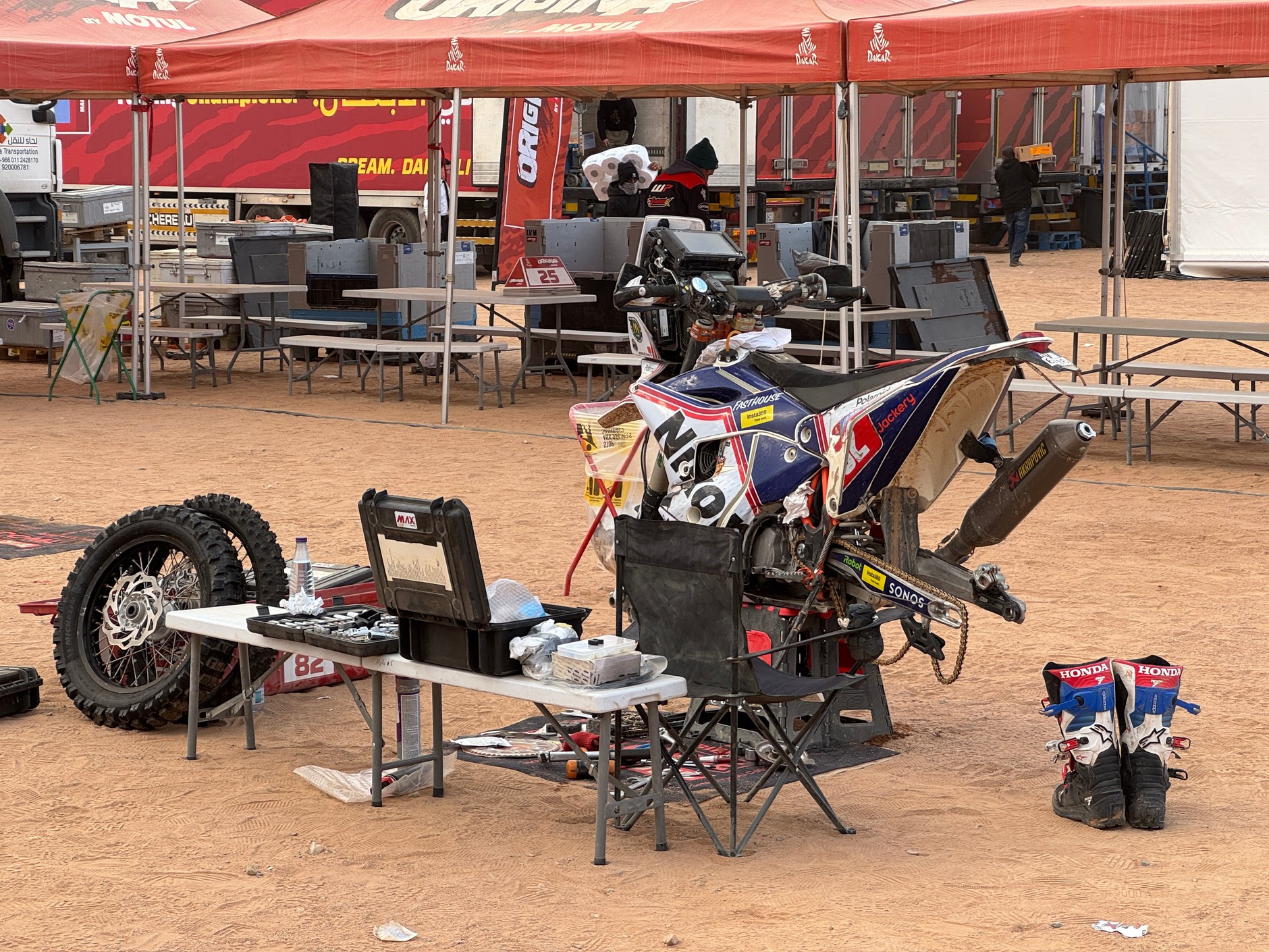 Biwak Rajd Dakar 2025