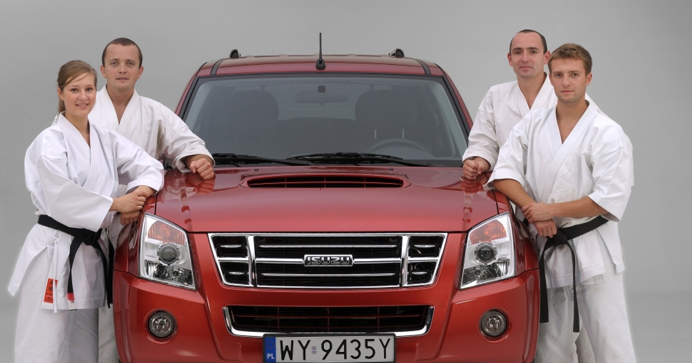 Isuzu dla karateków z Centrum Japońskich Sportów i Sztuk Walki "Dojo - Stara Wieś"