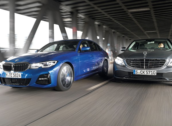BMW 330i kontra Mercedes C 300 - odwieczni rywale