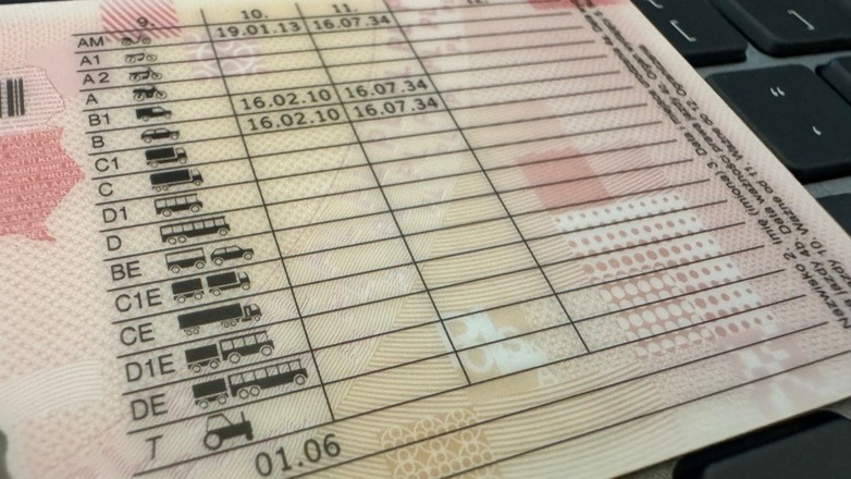 Prawo jazdy dokument