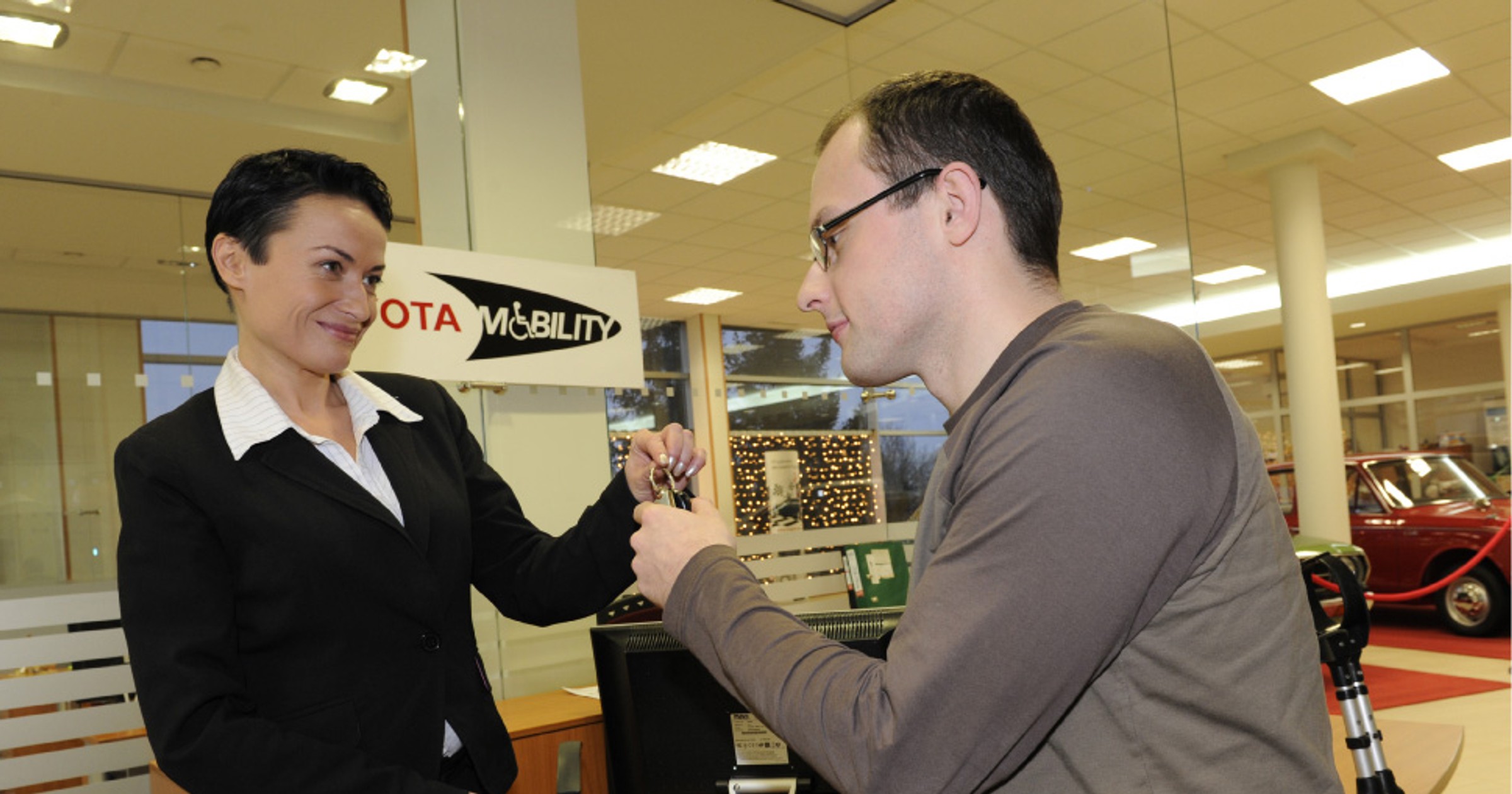 Toyota Mobility, czyli z wózka do Toyoty - krok po kroku