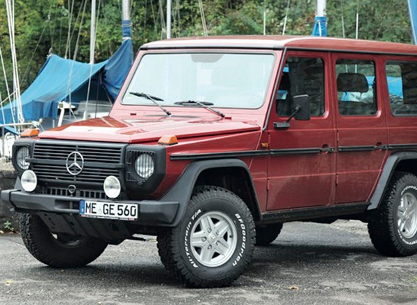 Mercedes 560 GE - G jak gigant