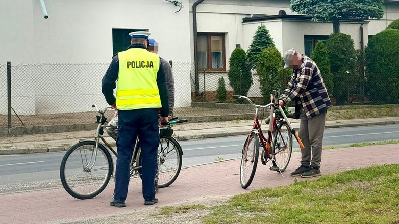 Akcja "Bezpieczny Rowerzysta" na drogach woj. kujawsko-pomorskiego