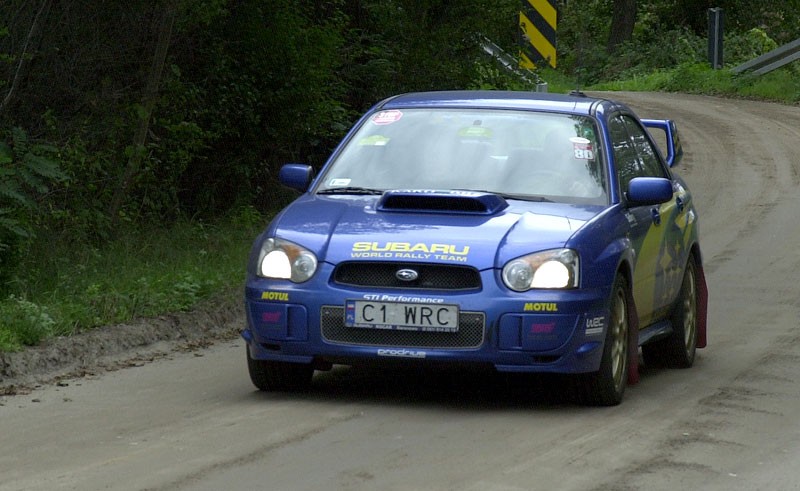 Rajd Orlen 2008: tak zapoznawali się z trasą (fotogaleria)