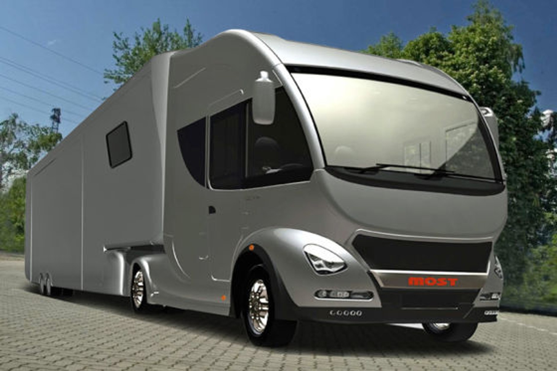 ... składające się między innymi ze skórzanej kanapy i dwóch luksusowych łóżek.