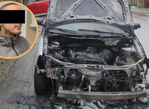 "Vendetta" pod Lublinem. Palił auta kolegów, bo chciał "wyrównywać rachunki"