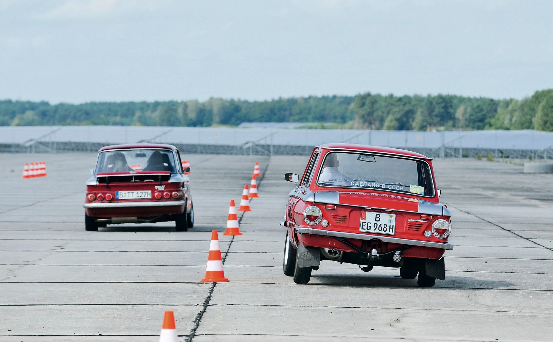 NSU TT kontra ZAZ 968 A Zaporożec - w tak róznym wieku, a tak podobne